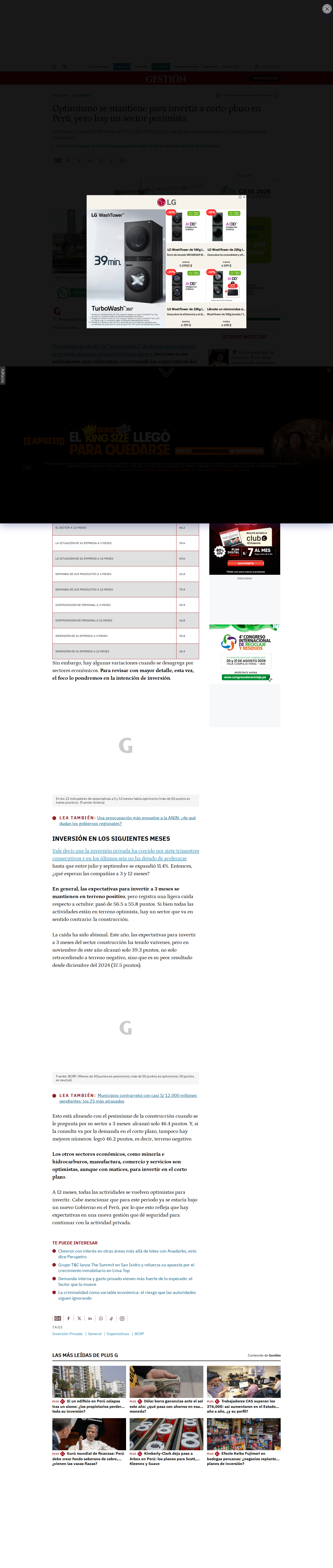 Captura web Gestion