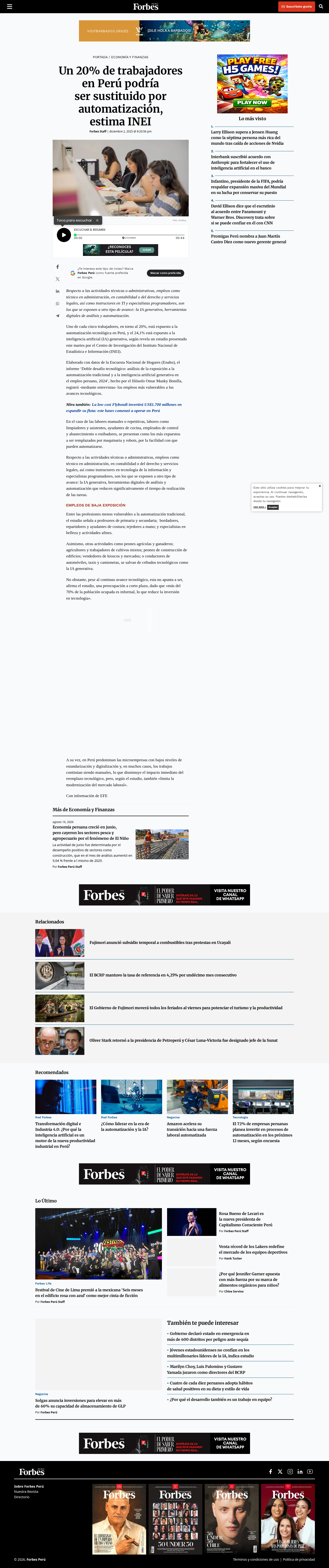Captura web Forbes