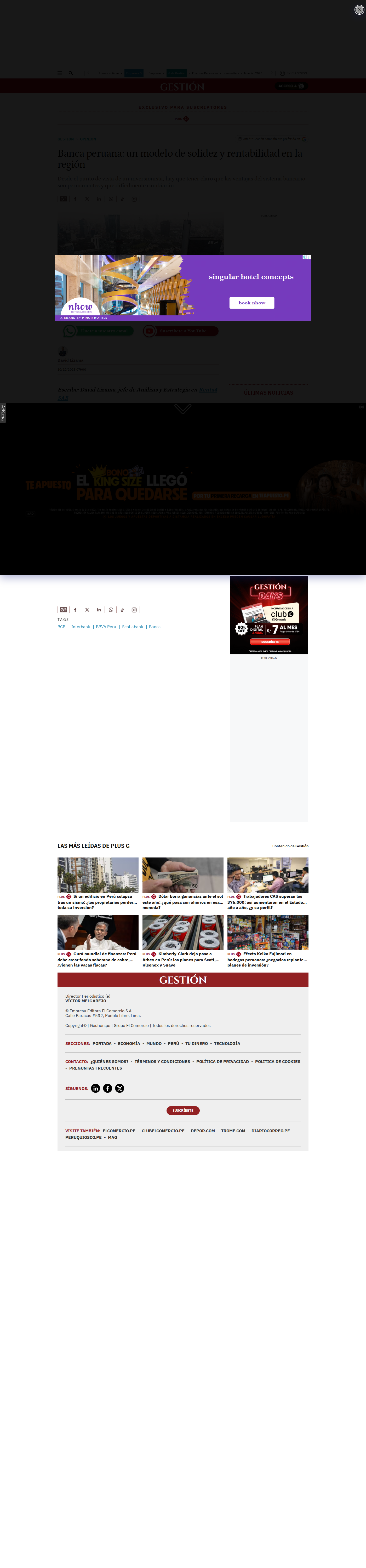 Captura web Gestion